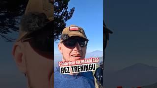 Zdobyłem tę górę bez treningu!! KILIMANDŻARO #mountains #kilimanjaro #travel #love #africa