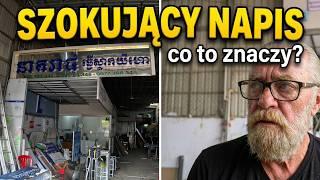 Szokujący napis nad głównym wejsciem!!! W jezyku Khmerskim.