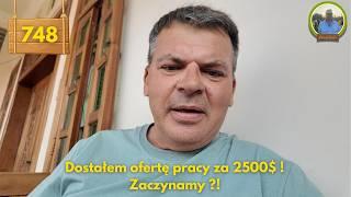 Dostałem ofertę pracy za 2500$ ! Zaczynamy ?! | Odc. 748