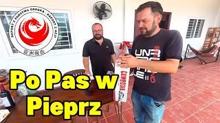 Chemik i Marcin Po Pas na moich urodzinach na wsi
